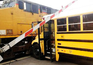 Schoolbus Train Collision